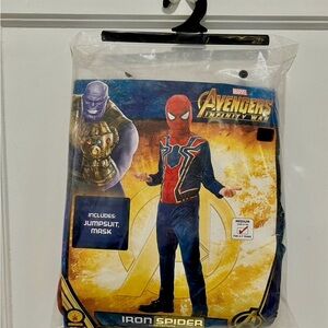 Marvel Infinity War Iron Spider Costume - Red and Blue Size Medium 5-7